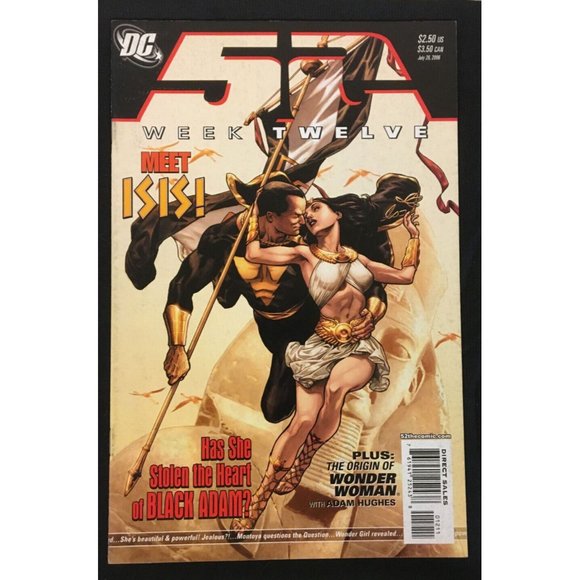 Black Adam & Isis Collection of 52 Comic Book Lot of 8 - Picture 3 of 10